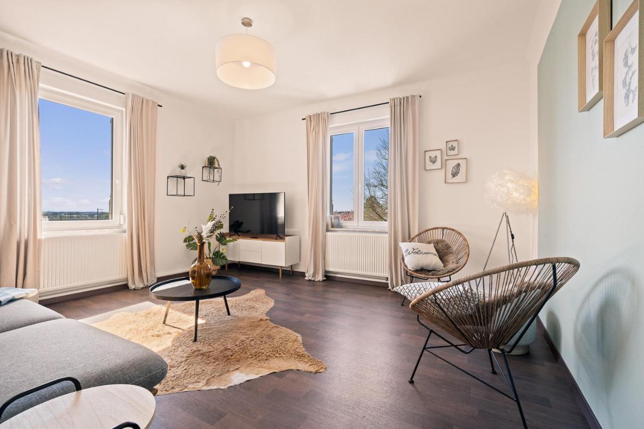 Wohnen Im Alten Bahnhof Inkl Balkon - 5 Min Zum Ravensburger Spieleland Meckenbeuren Exterior foto